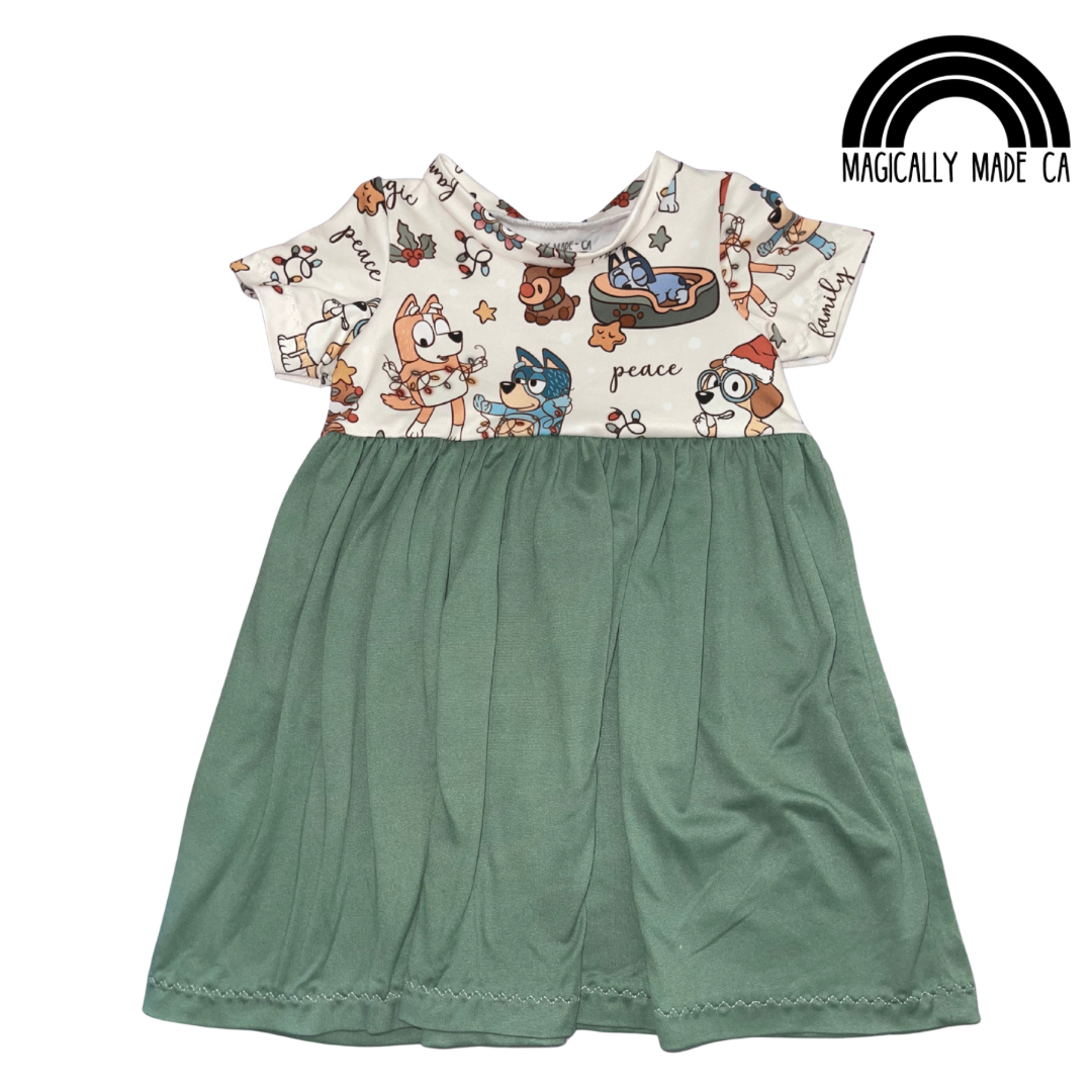 Heeler Christmas Dress