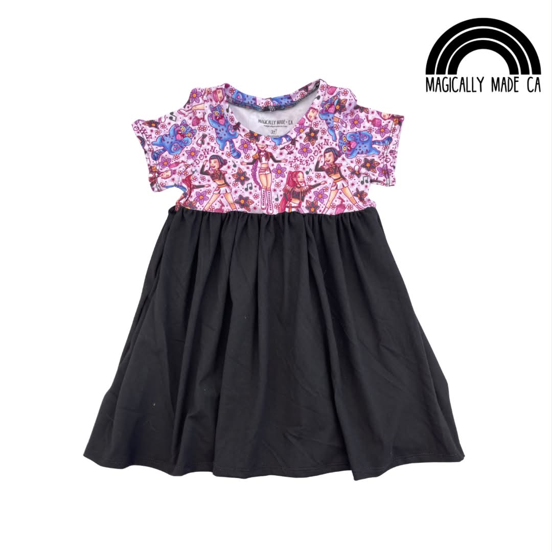 Golden Huntrx Dress