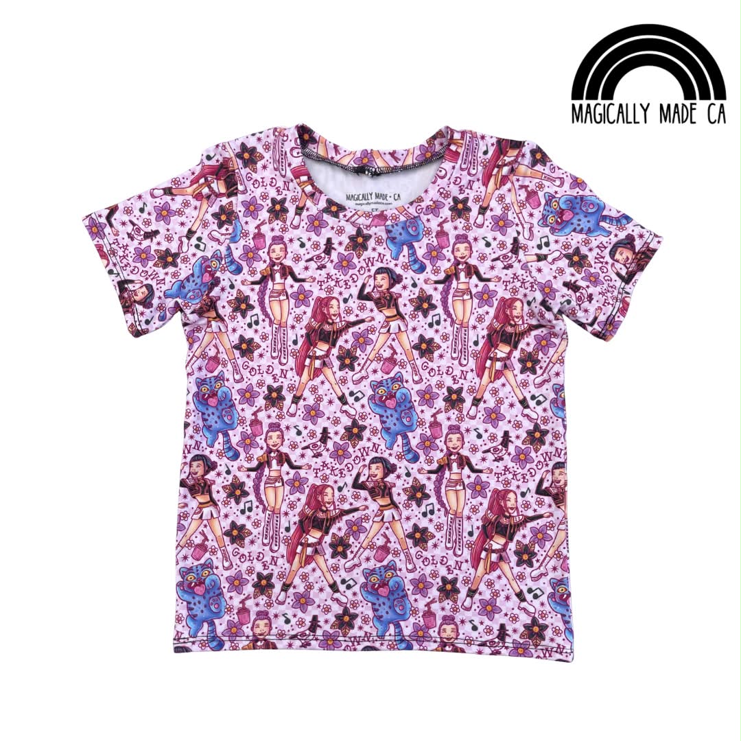Golden Huntrx Tee Shirt