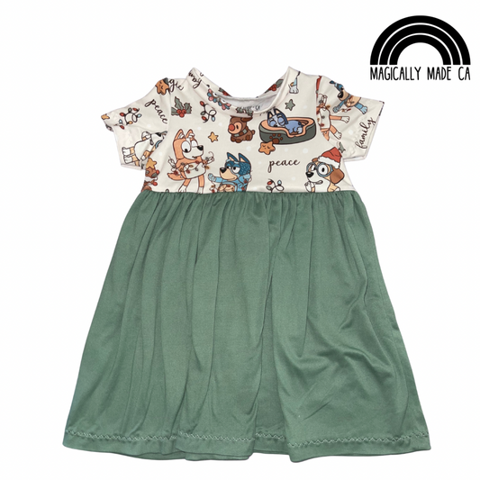 Heeler Christmas Dress