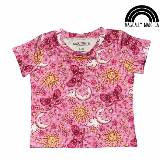 Pink Moth Tee Shirt