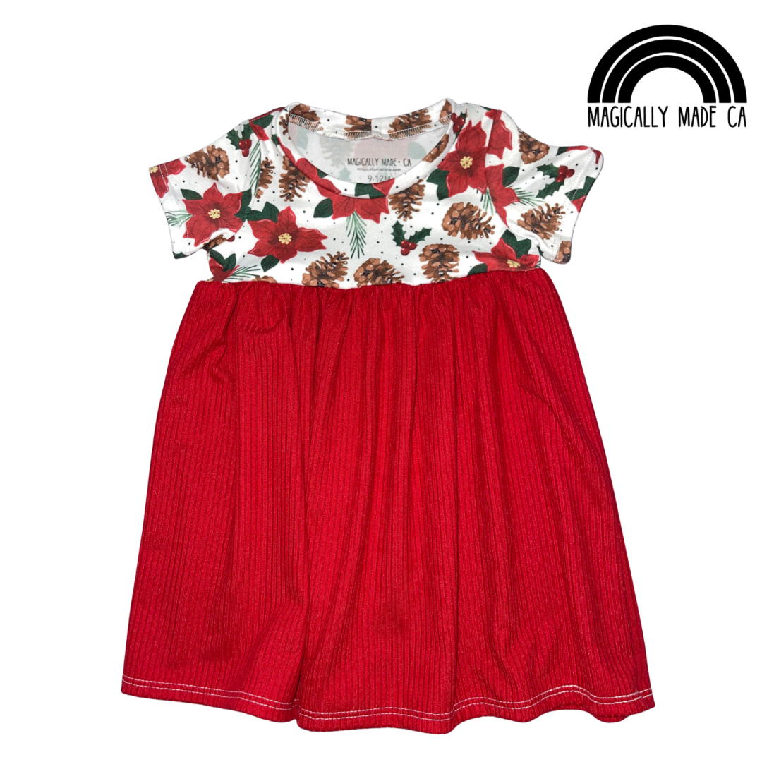Poinsettia Dress