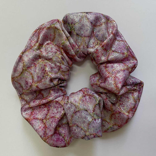 Pink Mermaid Scrunchie