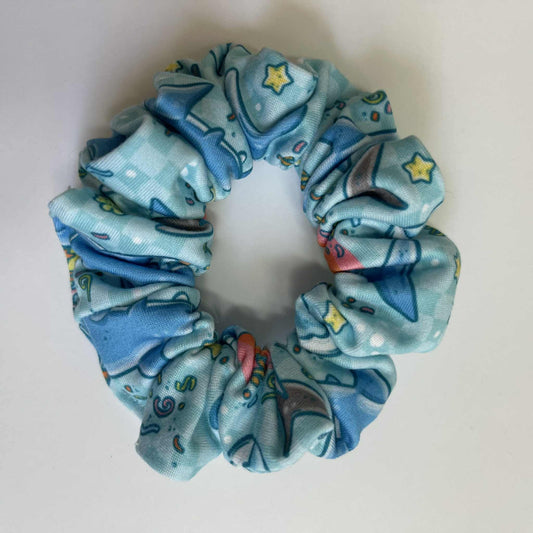 Celebration Sharks Scrunchie